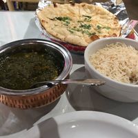 Palak Tofu at Taj Mahal in Boise