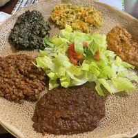 Full vegan platter    at Kibrom's in Boise
