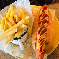 Vegan Moving Mountains Hot Dog   at Lounges - Rivo Lounge in Chippenham