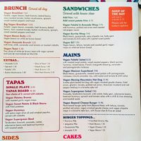 Vegan Menu at Lounges - Rivo Lounge in Chippenham