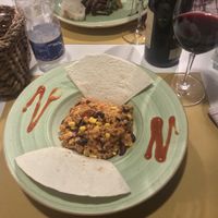 Vegan chilli soya at Crudo Osteria Contemporanea in Turin