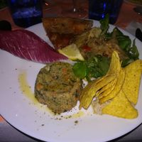 Starters at Arcobaleno Vegetariano in Milan