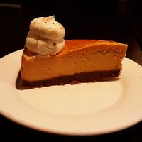 Pumpkin pie cheesecake at Jujube Tree in Astoria