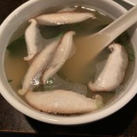 Miso soup at Jujube Tree in Astoria