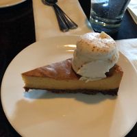 Pumpkin cheesecake wasn’t the best I’ve ever had but still delicious!  at Jujube Tree in Astoria