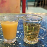Tree Tomato dessert and Herbal tea at Casa Jharikanda in Barranquilla