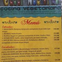 La carta at Casa Jharikanda in Barranquilla