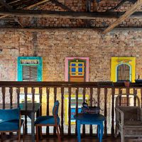 Interior at Vegan Bambú in Bogota