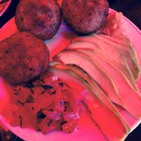 falafel  at Marrakech Henna Art Cafe in Marrakech