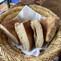 Bread   at Marrakech Henna Art Cafe in Marrakech