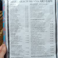  at Marrakech Henna Art Cafe in Marrakech