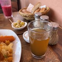 Mint teaa  at Marrakech Henna Art Cafe in Marrakech