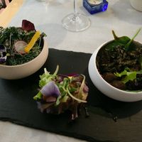 Menu du jour at Mantra Raw in Milan