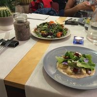 Food at Mantra Raw in Milan