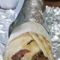 Delicious Falafel, automatically vegan! at D's Mediterranean Grill in Waco