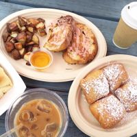 brunch at Bistro Vonish Food Truck in Austin