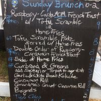 Menu at Bistro Vonish Food Truck in Austin