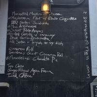 Menu Board at Bistro Vonish Food Truck in Austin