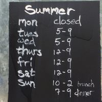 Menu 3 at Bistro Vonish Food Truck in Austin