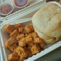 Tofu Scramble and Kolaches at Bistro Vonish Food Truck in Austin