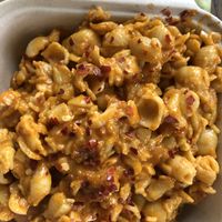 Spicy Mac and Cheese is the best mac on the planet at Bistro Vonish Food Truck in Austin