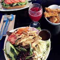 Huge servings! at Vegan Galaxy in Huntington Beach