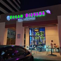 Outside at Vegan Galaxy in Huntington Beach