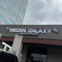 The sandwiches are huge!! You certainly can split one with another person and consider that a whole mean - FYI!   at Vegan Galaxy in Huntington Beach