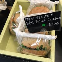 Jackfruit roll  at Royce Rolls Cafe in Bristol