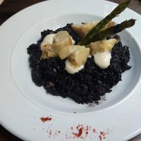 Arroz negro at VEGA - Luna in Madrid