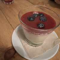 Panacotta de yuzu at VEGA - Luna in Madrid