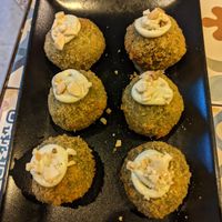 Croquettes at VEGA - Luna in Madrid