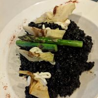 Black rice at VEGA - Luna in Madrid