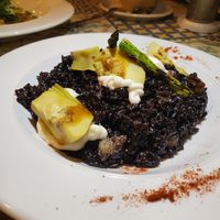 Black rice at VEGA - Luna in Madrid