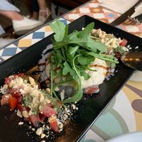 Burrata at VEGA - Luna in Madrid