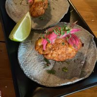 Tacos de jackfruit al pastor  at VEGA - Luna in Madrid