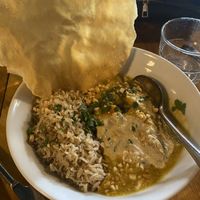 Curry korma de heura  at VEGA - Luna in Madrid