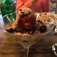 awesome ice-cream !   at VEGA - Luna in Madrid