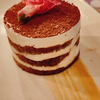 Tiramisú buenísimo at VEGA - Luna in Madrid