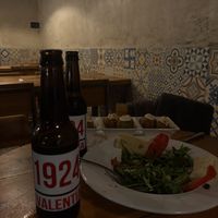 Vegan Burrata  at VEGA - Luna in Madrid