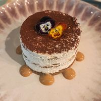 Tiramisu #Veganuary at VEGA - Luna in Madrid