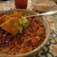 Vegan chilli con carne #Veganuary at VEGA - Luna in Madrid
