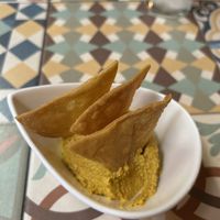 Entradinha de pasta de cenoura grátis  at VEGA - Luna in Madrid