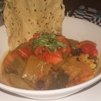 Delicious main course from the evening menu. at VEGA - Luna in Madrid