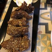 Mushrooms that were amazing  at VEGA - Luna in Madrid