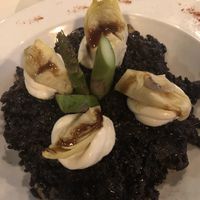 Arroz con calamares en su tinta  at VEGA - Luna in Madrid
