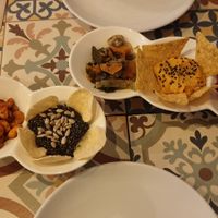 All the appetizers at VEGA - Luna in Madrid