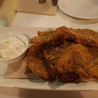 Mushroom "escalope" at VEGA - Luna in Madrid