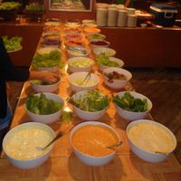 Largest selection I have ever seen at a buffet and all for 239 Baht ($7 US) at Market Buffet in Pattaya