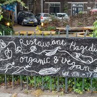 lovely setting at Hagedis in The Hague